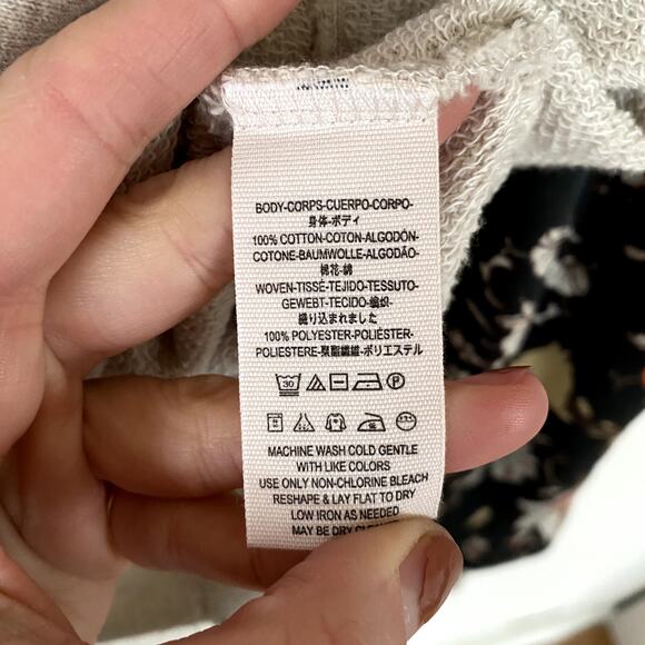 Free People Vintage Affair Pullover in Oatmeal Size Small - Picture 6 of 8